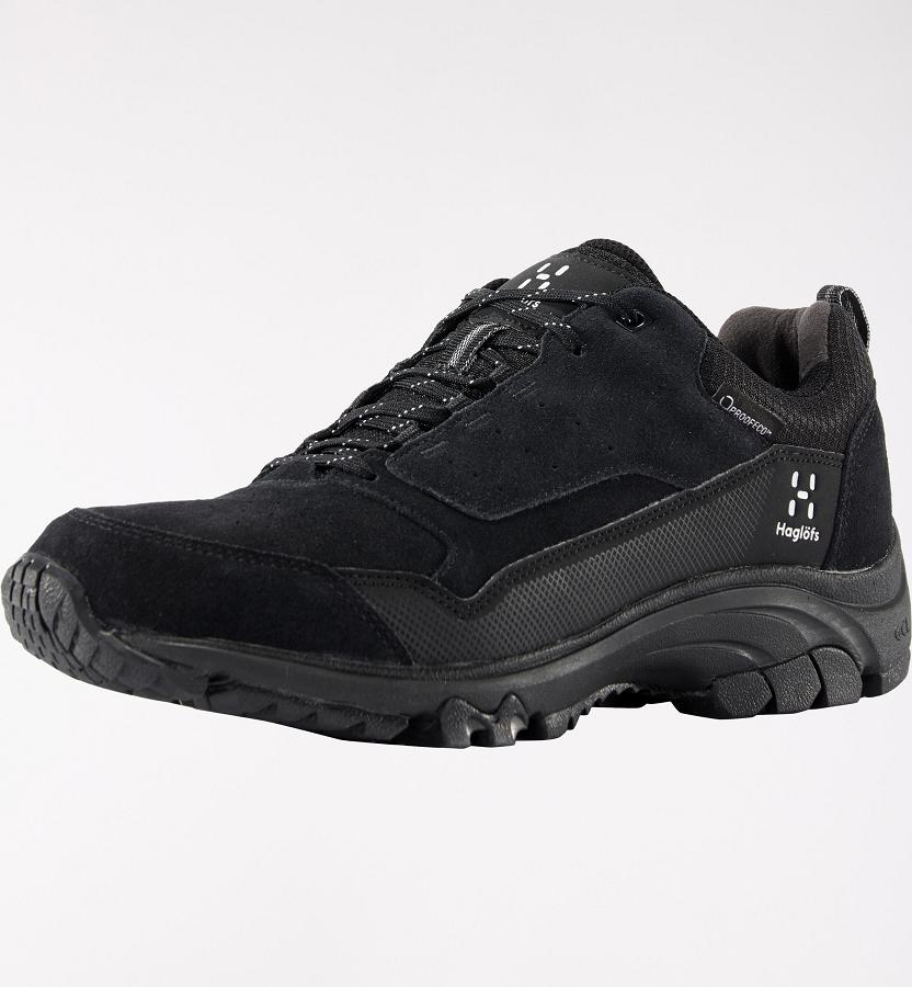 Haglöfs Mens Skuta Low Proof Eco Hiking Shoes Black New Zealand 63049YOZG